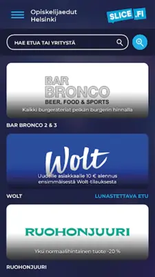 Slice.fi android App screenshot 2
